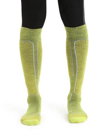 Shine / Ether Icebreaker Merino Ski+ Light Over the Calf Men's Socks | AU 1012KORI